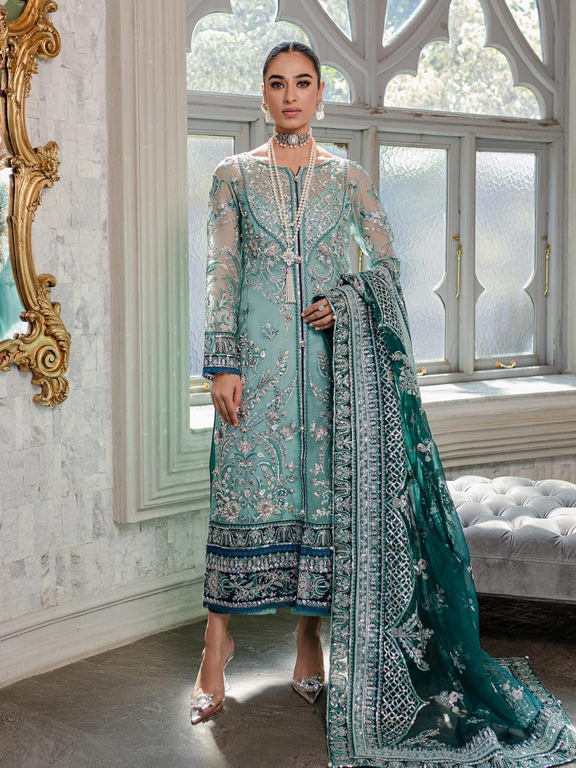 GULAAL EMBROIDERED ORGANZA DRESS 3 PC