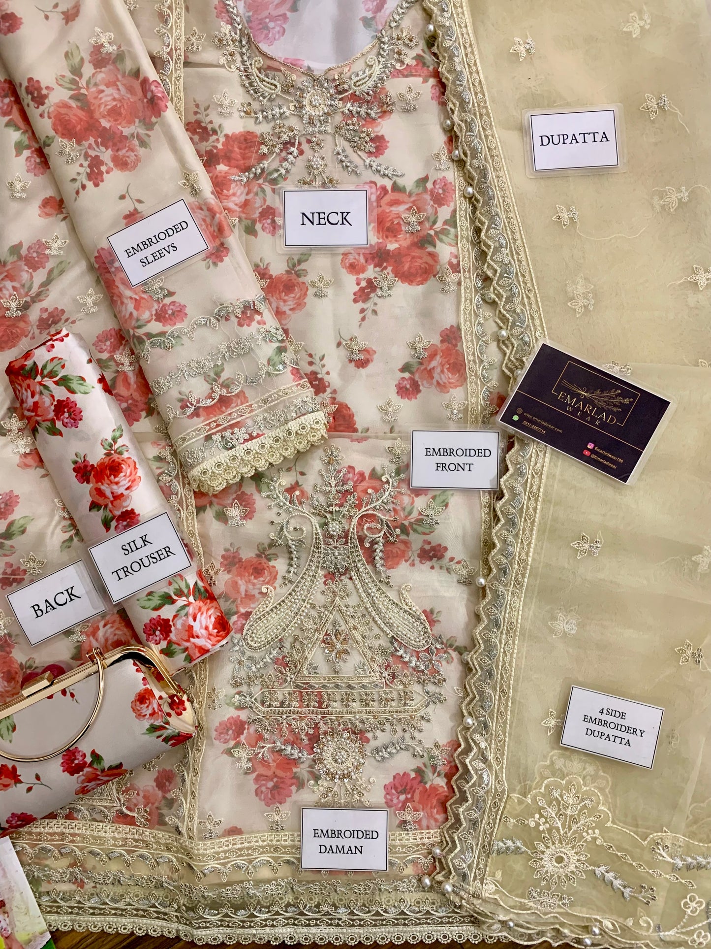 Tawakal Skin - Organza Collection | With Purse 👜