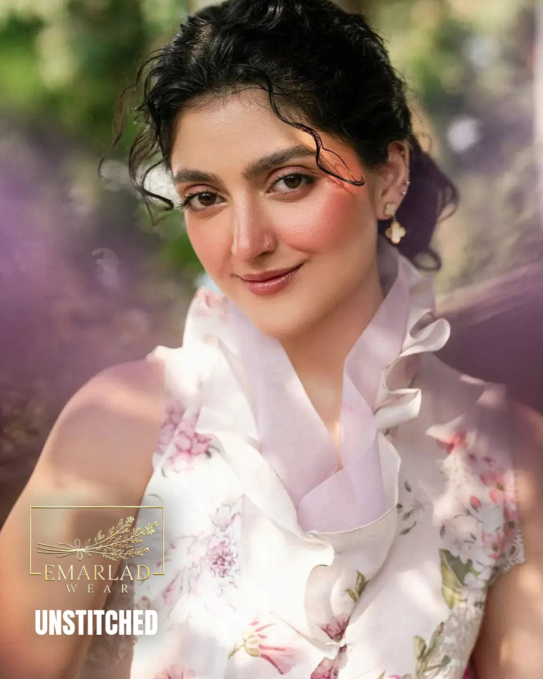 ASIFA & NABEEL GKL-14 Lawn Suit | Embroidered Lawn with Chiffon Dupatta | Unstitched 3 Piece | Summer Collection