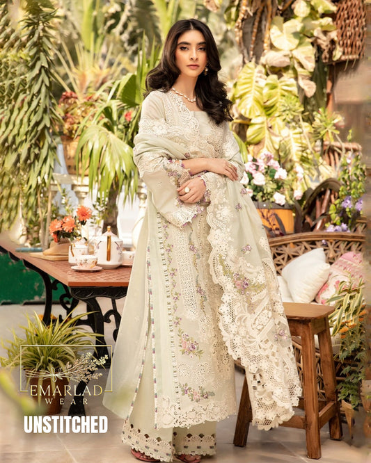 Elaf Royal Chicken Kari Suit 2026 – Luxury 3PC Embroidered Festive Dress