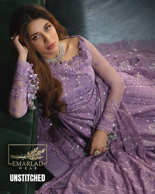 Asim jofa 9mm Chiffon Lilac Purple