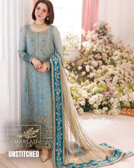 Charizma Chiffon Embroidered 3PC Suit – Design 5313