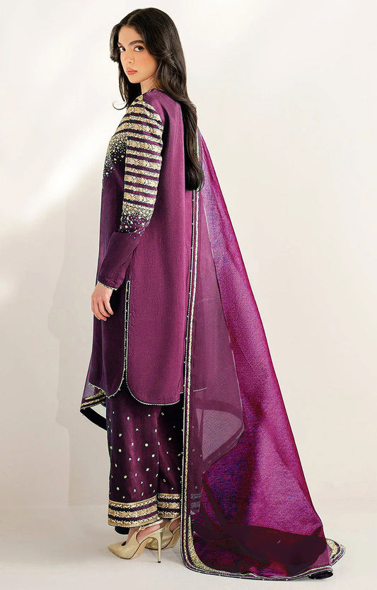 Jazmin | Purple - Raw Silk Collection