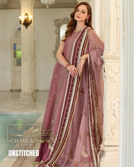 Sobia Nazeer T-Pink Soft Kaddi Net Dress – Premium Women’s Outfit