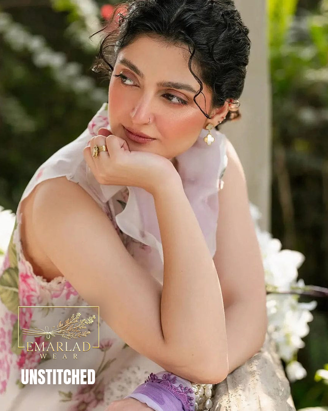 ASIFA & NABEEL GKL-14 Lawn Suit | Embroidered Lawn with Chiffon Dupatta | Unstitched 3 Piece | Summer Collection