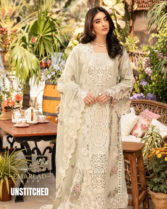 Elaf Royal Chicken Kari Suit 2026 – Luxury 3PC Embroidered Festive Dress