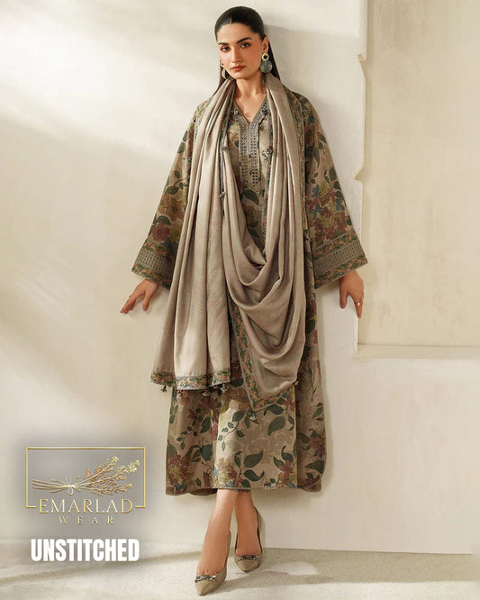 Baroque Lawn Suit – Skin Multi (DW) | Chiffon Embroidered Dupatta