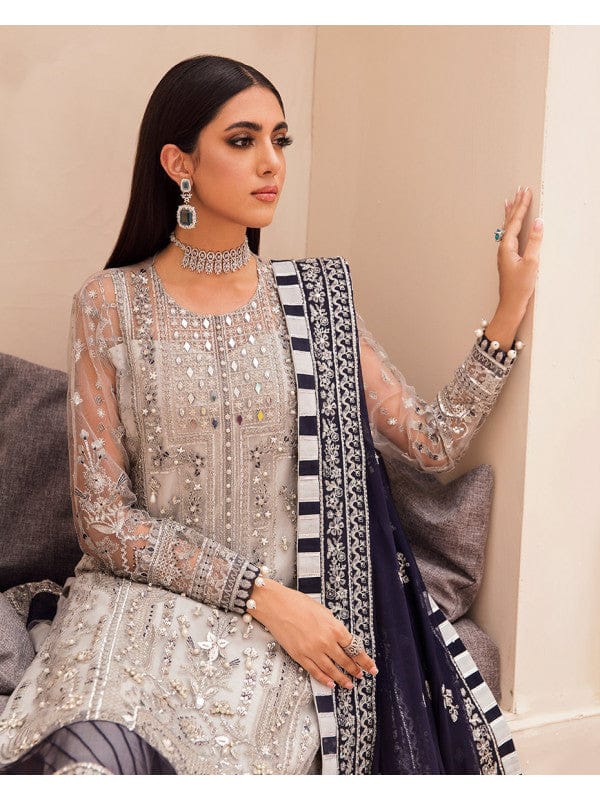 Gulaal Luxury Formal Collection Net Dress