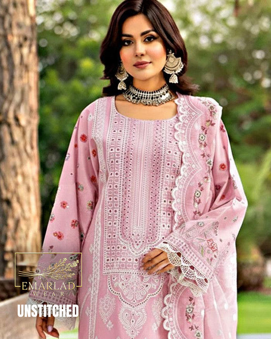 Karma Luxury Lawn 3 Piece Unstitched Collection – Premium Designer Summer Suit