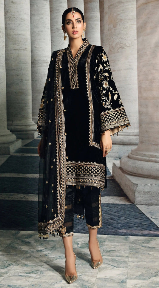 Shop Unstitched Velvet Dresses Online in Pakistan Emarlad Wear Shop Unstitched Velvet Dresses Online in Pakistan Emarlad Wear