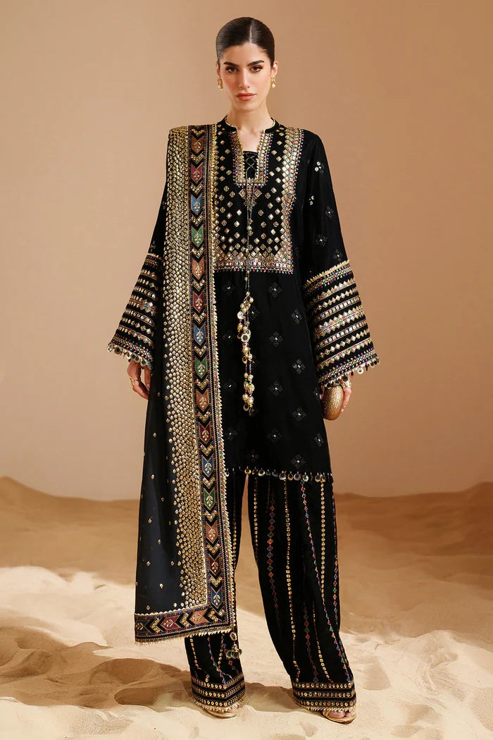 Jazmin |  Black - Velvet Collection