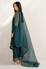 Jazmin | Dark Green - Raw Silk Collection