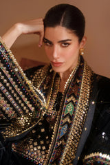 Jazmin |  Black - Velvet Collection