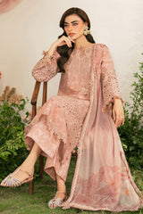 Iznik | Peach - Lawn Printed Chickenkari Collection