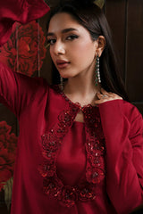 LULUSAR | Red & Black - Raw Silk Collection
