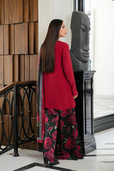 LULUSAR | Red & Black - Raw Silk Collection