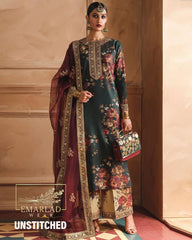Hum Joli | Dark Teal - Lawn Collection