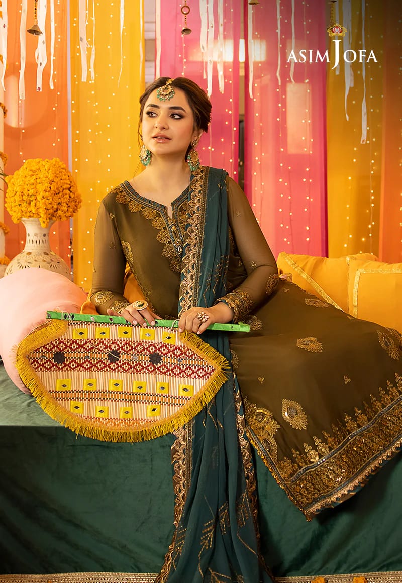 AJDA-16 EMBROIDERED CHIFFON