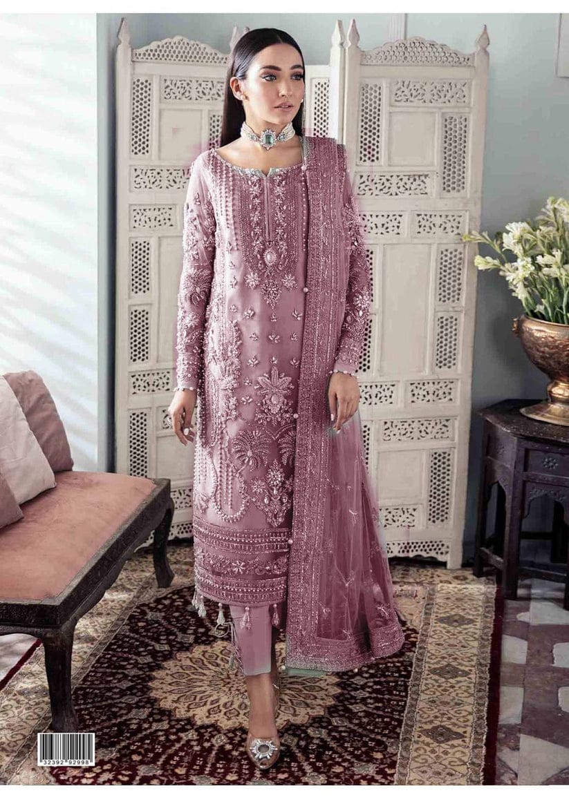 Gulaal | Tea-Pink By Zainab Mateen - Net