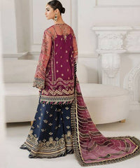 Baroque | CH1022 3 Piece Embroidered Suit D03