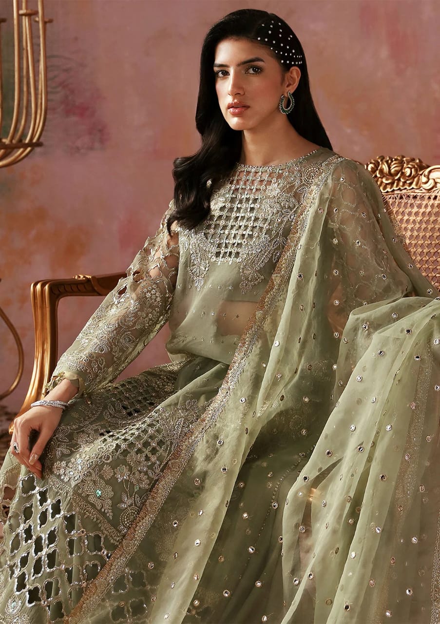 Emarlad Wear | Designer - Formal collection |  Pistachio BH  5800