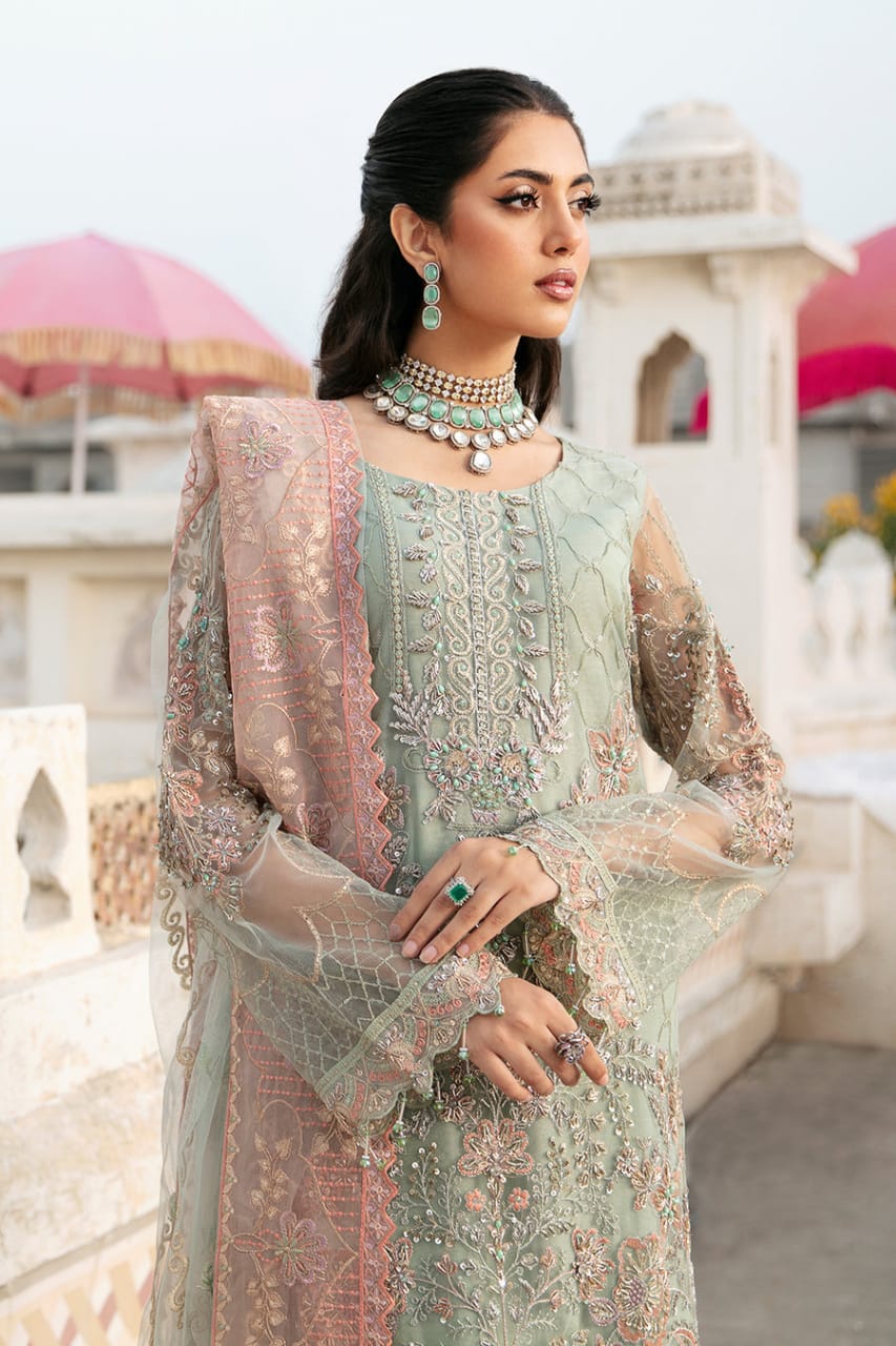 Ramsha | Pista - Organza Collection