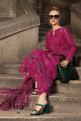 Maria B - Magenta | Linen - Winter Collection