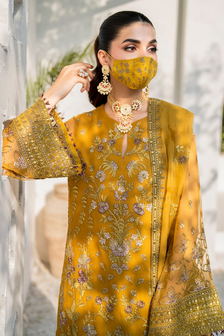 Flossie - S-1404 (A) - Unique - Mustard