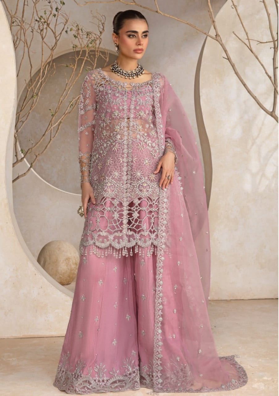 Rung Rasia | Lilac Purple - Organza collection