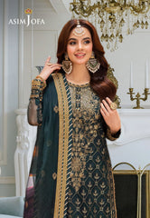 Asim Jofa zink Chiffon Collection 2025