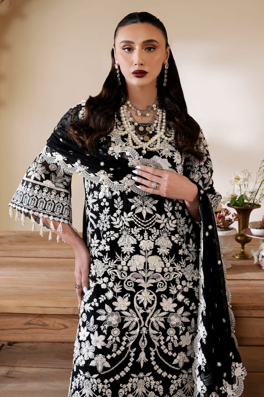 Serene | Black - Luxury Chiffon Collection