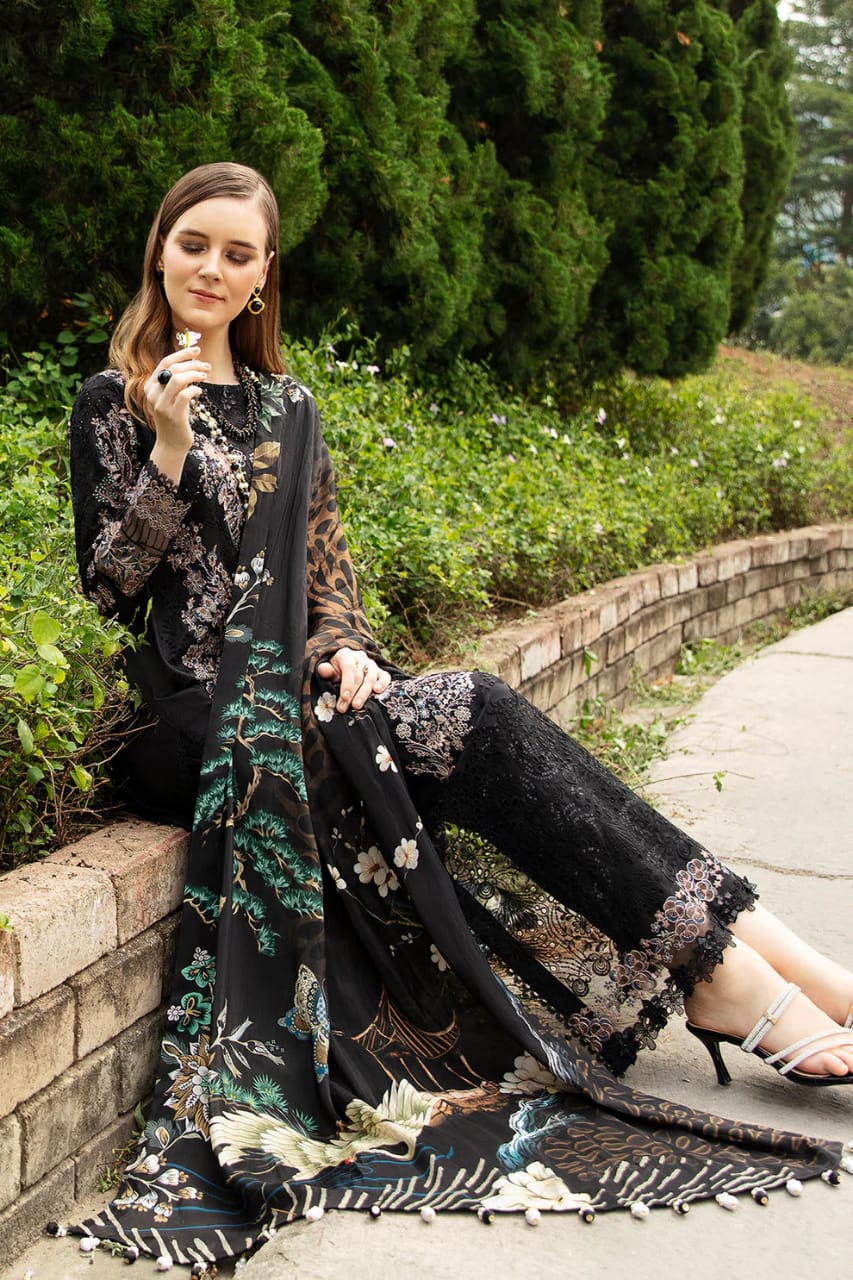 Ramsha | Black - Chickenkari Collection