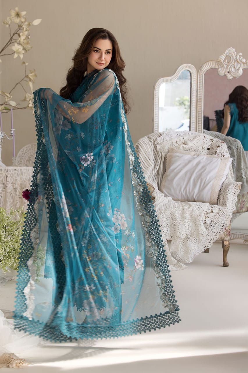Sobia Nazir | Sea Green - Luxury Chikankari Collection