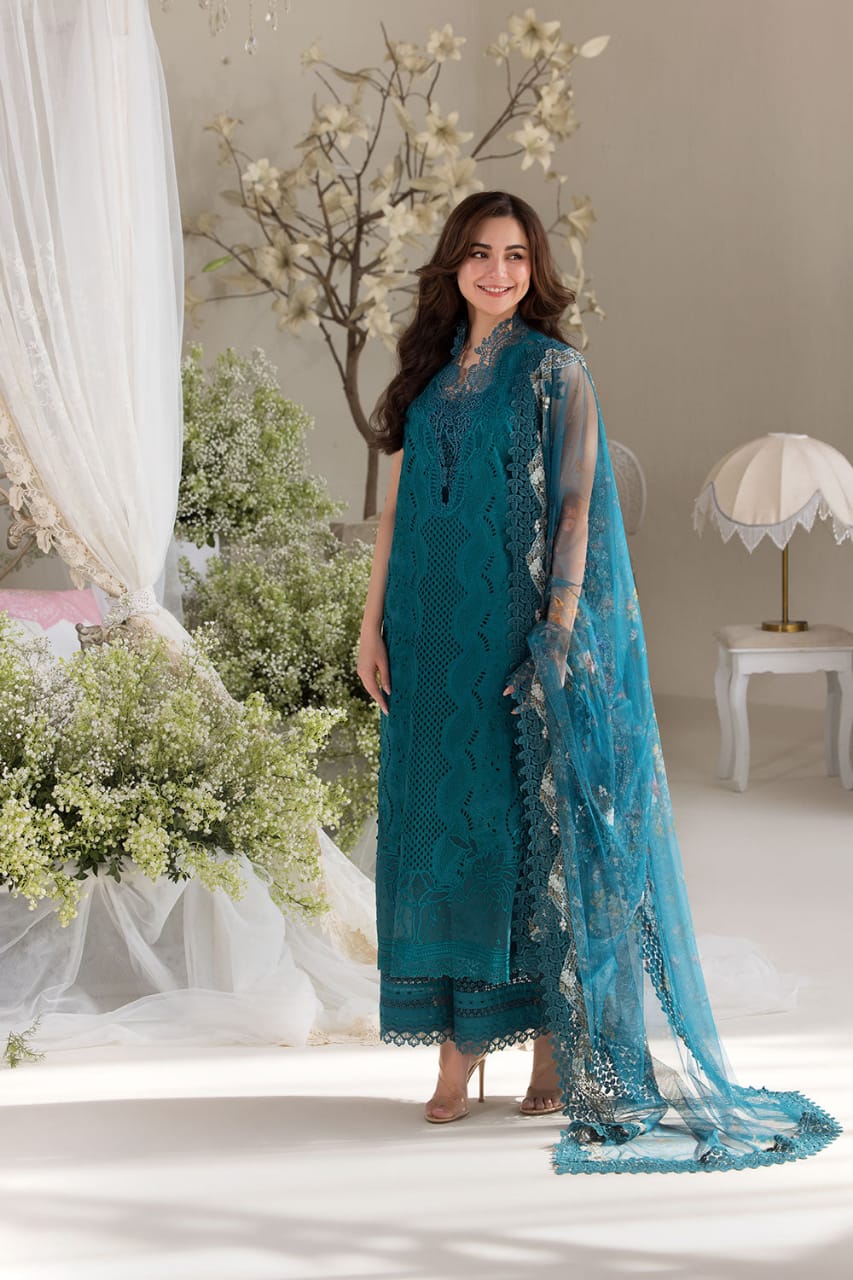 Sobia Nazir | Sea Green - Luxury Chikankari Collection