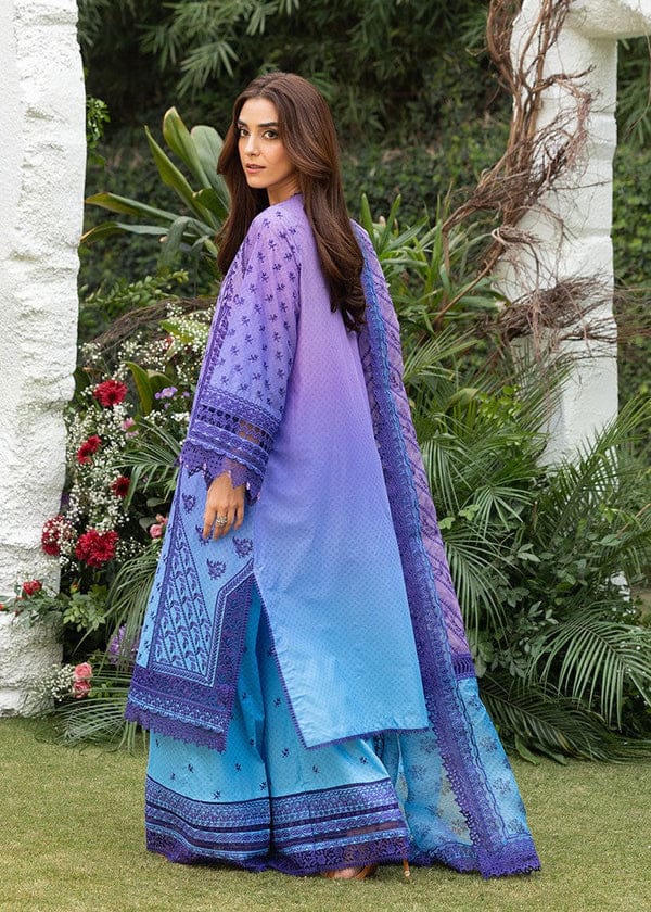 Sobia Nazir | Purple Tie N Dye - Lawn Chikankari Collection