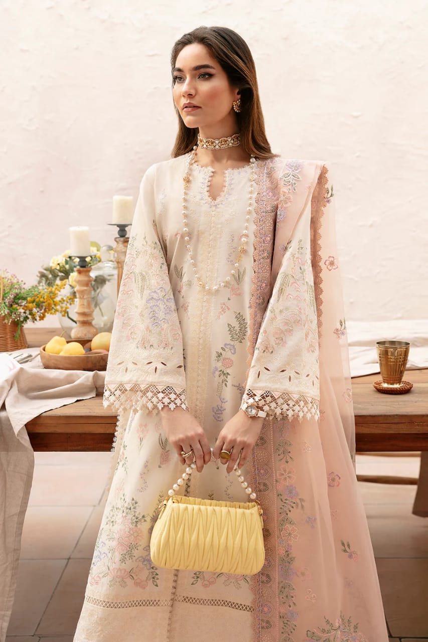 Afrozeh | White - Chikankari Luxury Collection