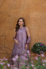 Noor By Sadia Asad | Light Purple - Luxe Chikankari Collection