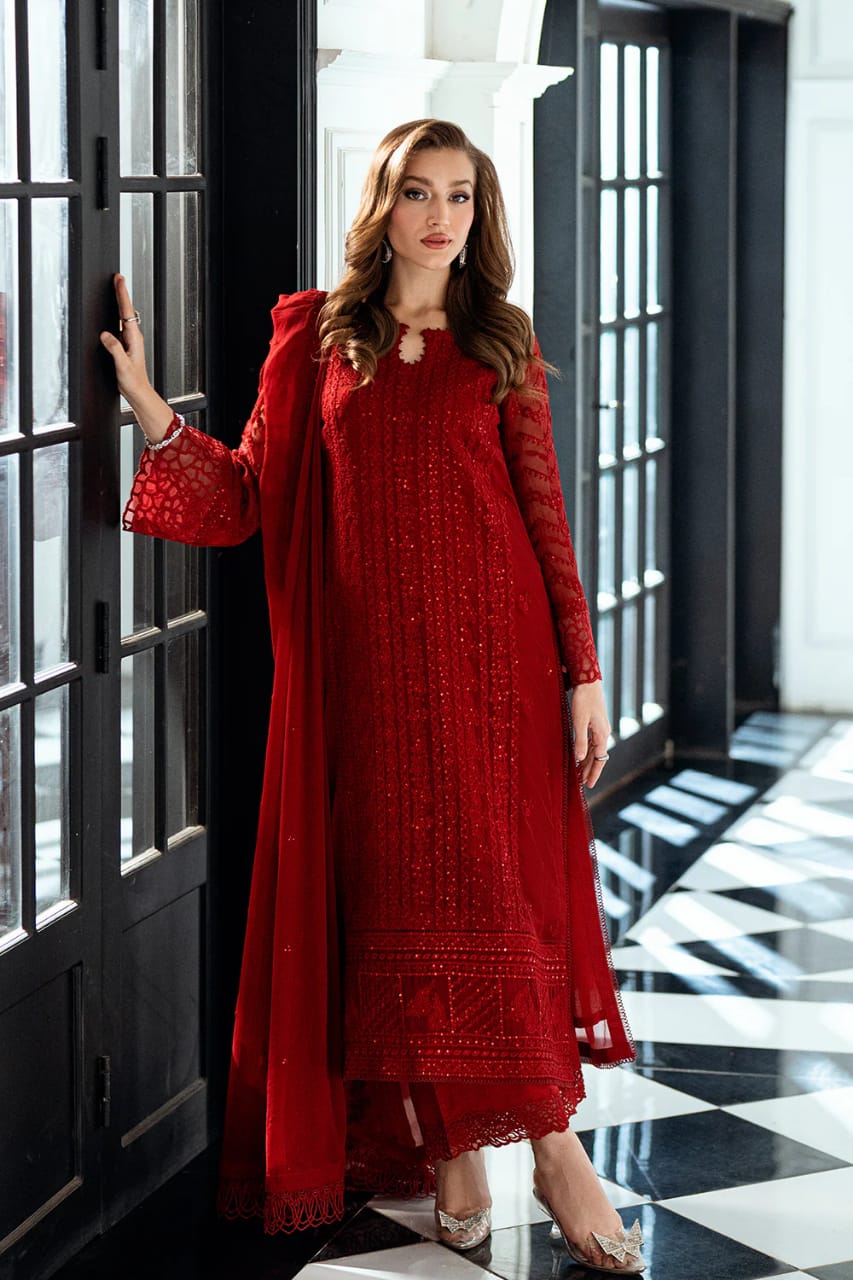 Azure | Red - Chiffon Formal Collection