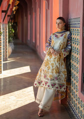 Elaf | Yellow Multi - Lawn Collection 2025