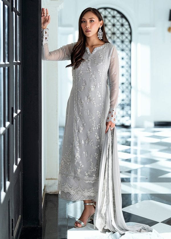 Azure | Ash Grey - Chiffon Collection