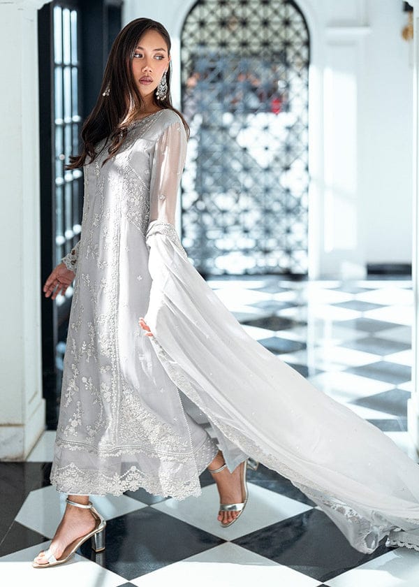 Azure | Ash Grey - Chiffon Collection
