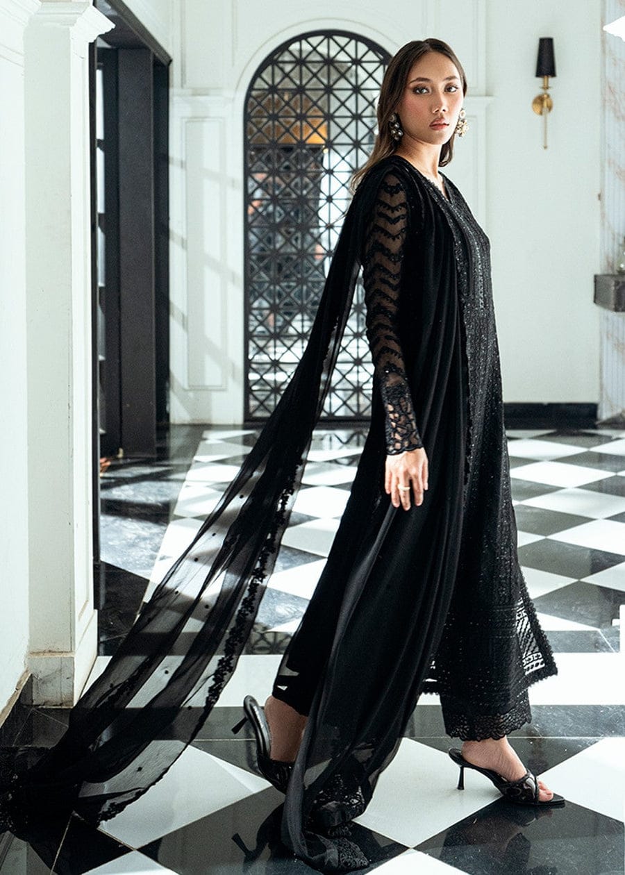 Azure | Black - Chiffon Collection