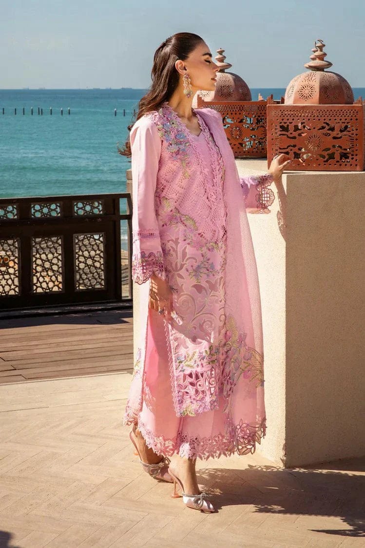 Rang Rasia | Pink - Cotton Chickenkari Collection