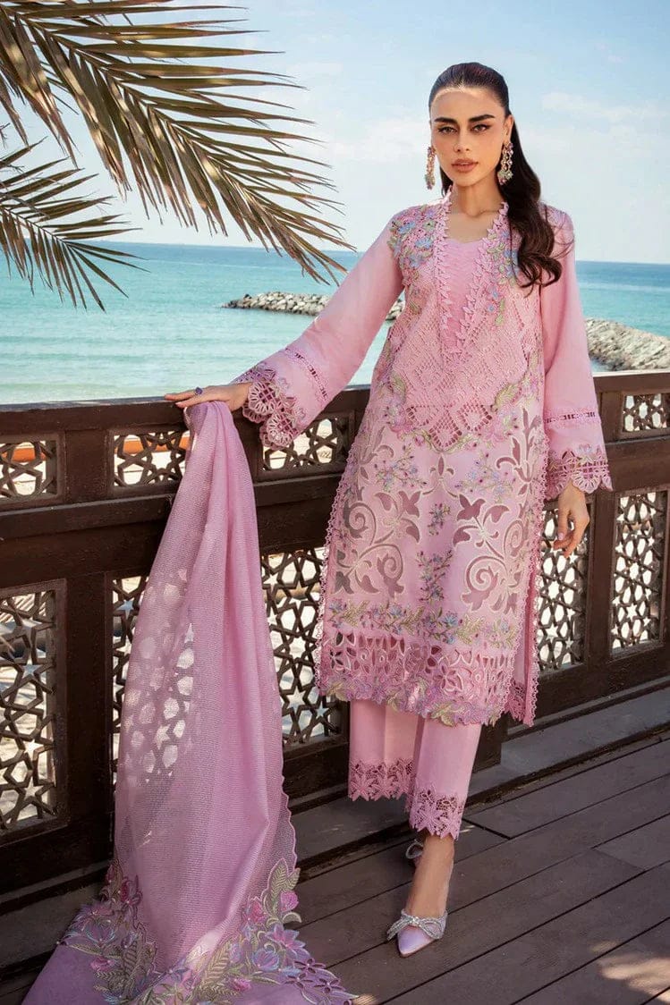 Rang Rasia | Pink - Cotton Chickenkari Collection