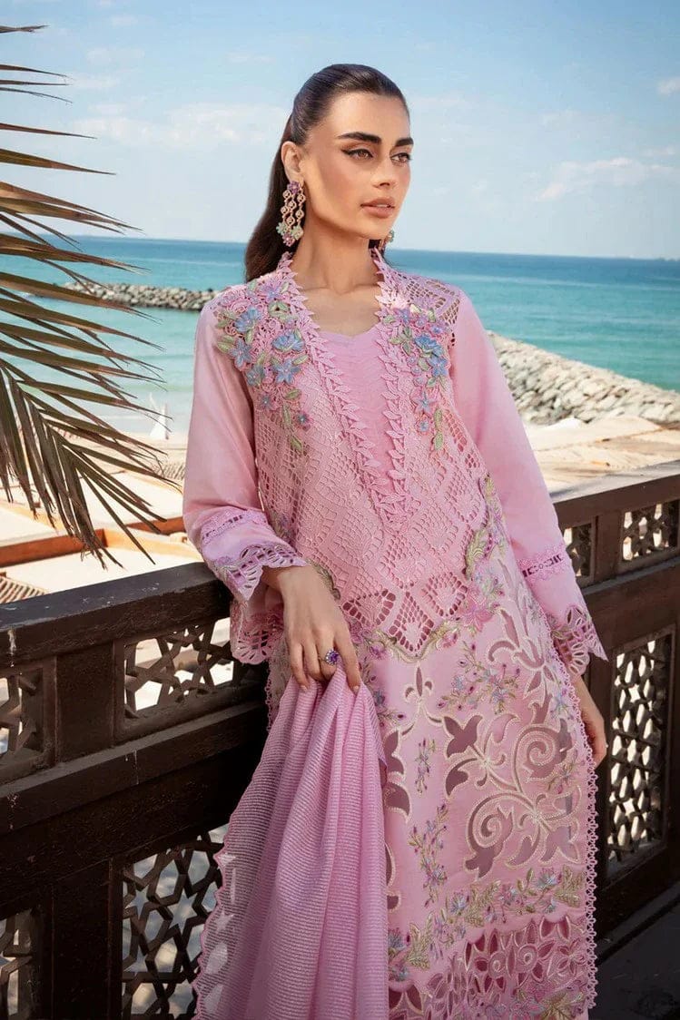 Rang Rasia | Pink - Cotton Chickenkari Collection