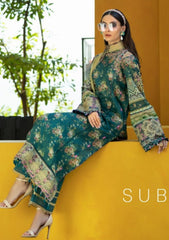 Elaf Signature El-07A | Green - Lawn Collection