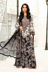 Maria B MPT-2608-B | Off White & Black - Lawn Collection