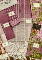 Maria B MPT-2506-B | Lilac Tie & Die - Lawn Collection