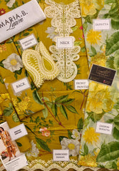 Maria B MPS-2604-B | Mustard - Printed Lawn Collection