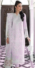 Qalamkar |  purple (ec)- Lawn Collection